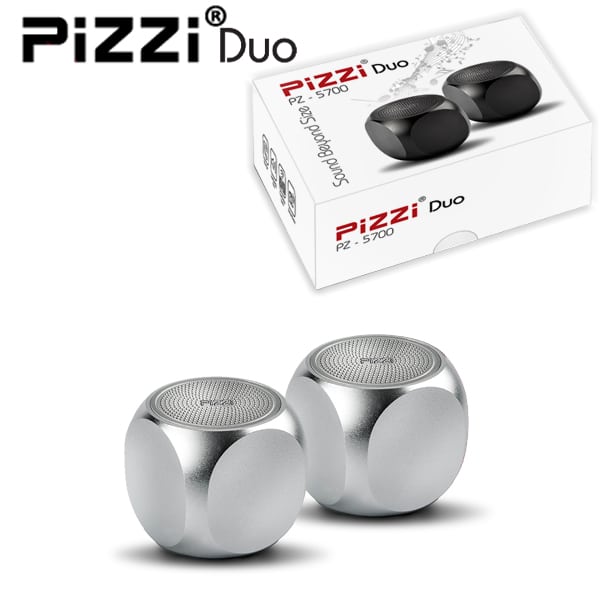 PiZZi Mini-DUO זוג רמקולים Bluetooth