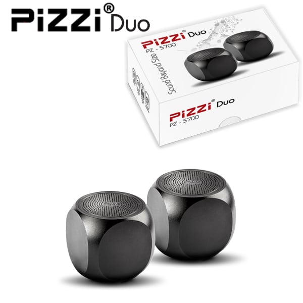 PiZZi Mini-DUO זוג רמקולים Bluetooth