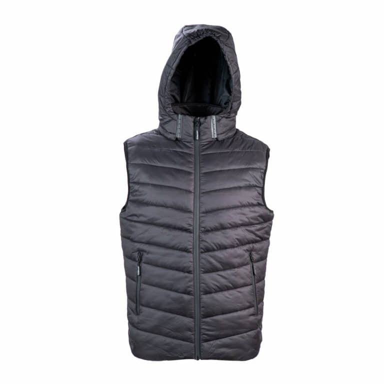 מעיל וסט פוך סינטטי גברים SEAL HOODY VEST